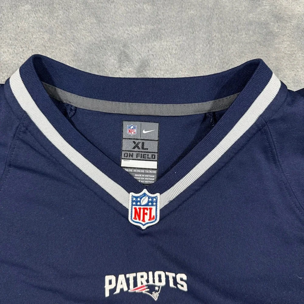 Nike Patriots Rob Gronkowski 87 Jersey Youth XL Navy Blue NFL New England